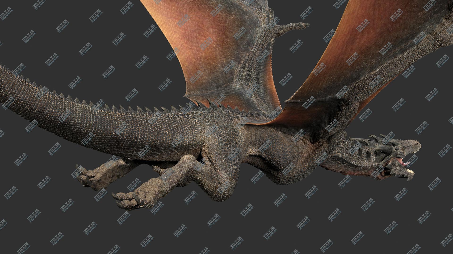 images/goods_img/20210113/3D Dragon Black Rigged/5.jpg